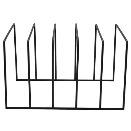 Metall Vinylplatehylle Turntable Oppbevaring Hylle Displayholder B