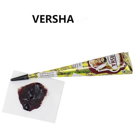 Naturlig Klar-til-brug Henna Pasta Hårfarve Hårkegle Rødbrun