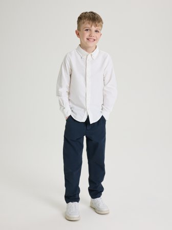 Polarn O. Pyret - Woven chinos - 134 - Childrenswear - blue