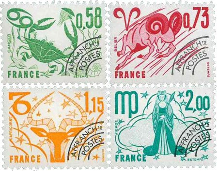 Frankrig - YT 150-153 - Forudannulleret - Postfrisk