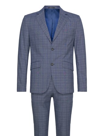 Lindbergh | Checked Stretch Suit | 52