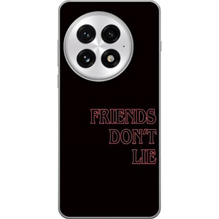 Yhteensopiva Puhelinkuori OnePlus 13 Stranger Things Ystävät Eivät Valehtele