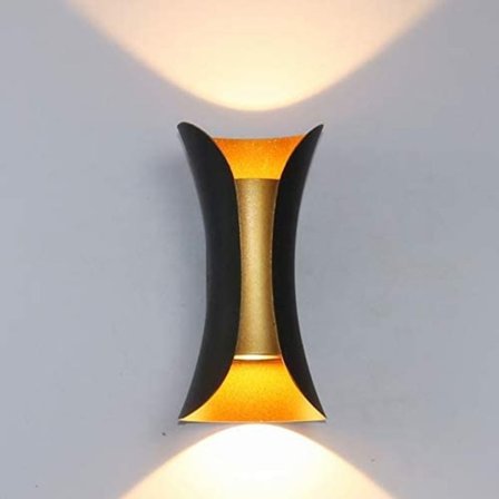 IC Moderne væglampe udendørs indendørs Moderne gylden væglampe