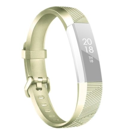 För Fitbit Alta / Alta HR watch i metall i metall med watch