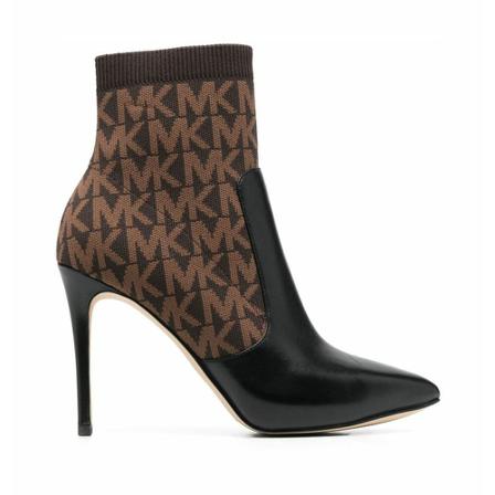Michael Kors Heeled Laarzen , Zwart , Dames , Maat: 38 EU Enkellaarsjes