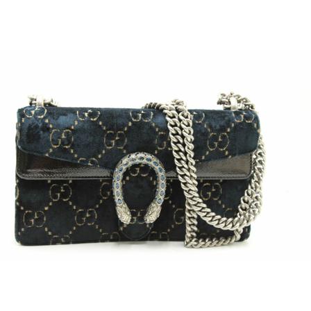 Gucci Vintage Shoulder Bags Blå, Dame Vintage Tasker, Størrelse: ONE Size