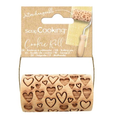 Mini trækagerulle - hjerte