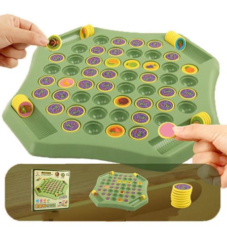 To-spillers dyrepuslespill Flip Chess dyrematchingsleke dyrematchingsbrett