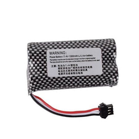 7.4v 1300mah Li-ion-batteri för geststyrda vridbilar 1st 18650 7.4v-batteri för Rc-bilar