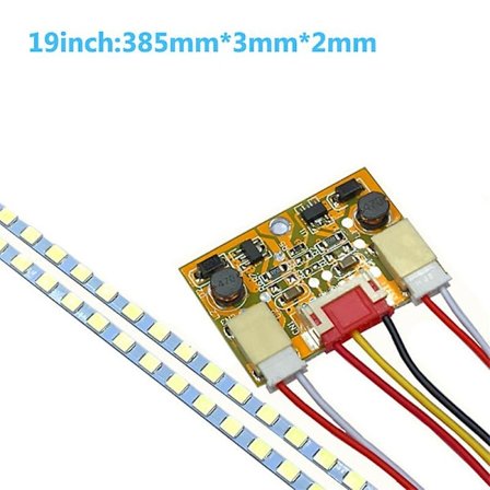 15-24-tums LED-bakgrundsbelysning Strip Light Kit LCD-skärm till LED-skärm Strömplatta