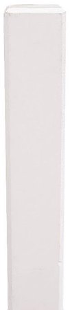 Jabo 3673 Stolpe vit, RAL9010, 70 x 70 x 1100 mm, Utemiljö