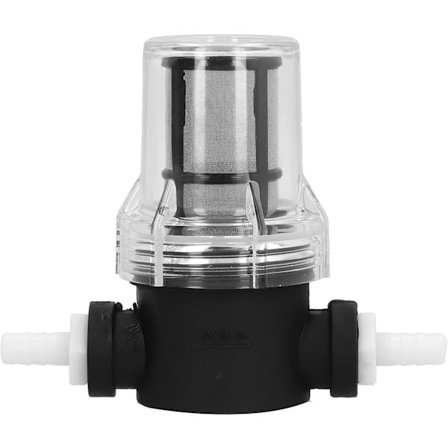 Kotikalja Inline-suodatin, oluen siivilä 80 Mesh 150 Mikronin suodatinseula oluen siivilä kotipanemiseen muovinen T-siivilä