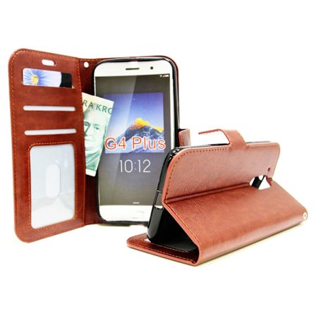 Crazy Horse Wallet Lenovo Motorola Moto G4 / G4 Plus