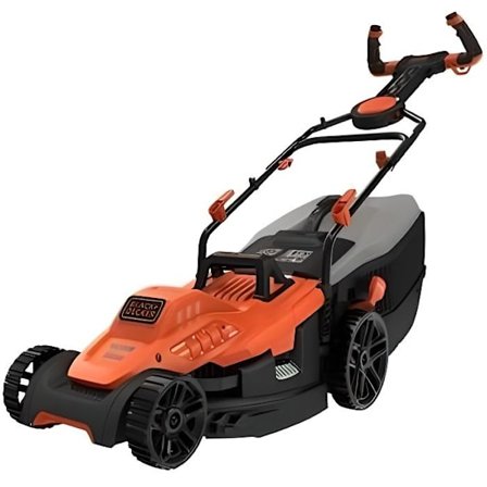 Elektrisk gräsklippare - Black and Decker - BEMW471ES - 1600W - 38cm - Easy Steer handtag