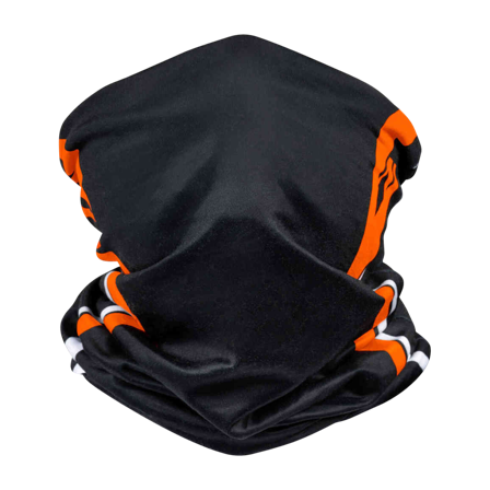 Ixon Void Neck Warmer Black/White/Orange Onesize