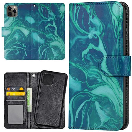 iPhone 11 Pro - Lommebok Deksel Marmor