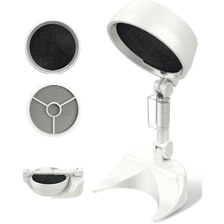 Portable köksfläkt med rökfläktsfunktion – luktborttagare & oljefilter för inomhusbruk