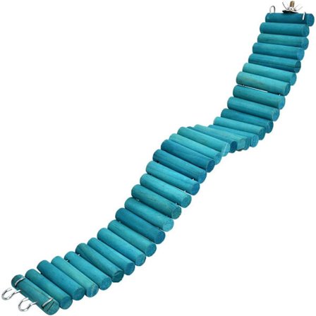 Hamster Hengebro av tre, Tyggeleke Trappe Hengebro