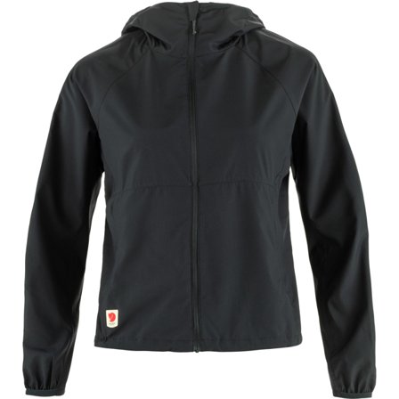 Fjällräven High Coast Short Wind Pull à Casquetteuche S - female - Black - Wind Giletes