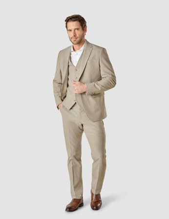 Shaping New Tomorrow - Essential Suit - Beige Melange - Male - Size
