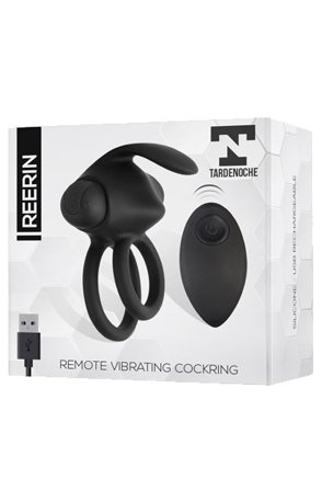 Kjøp Tardenoche Reerin Dual Vibrating Ring USB Remote Control - Fjernstyrt penisring | God pris