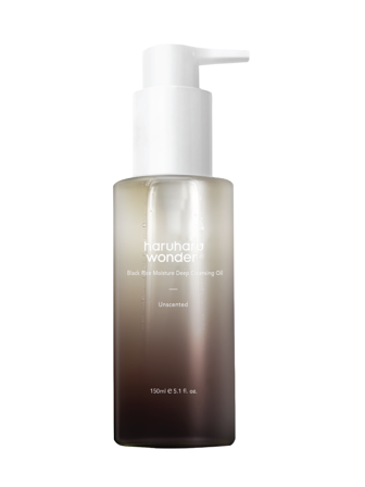 haruharu wonder Black Rice Moisture Deep Cleansing Oil, 150 ml