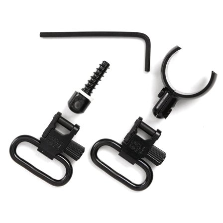 Uncle Mike's Sling Swivel Magnum Band QD 115 SG-3 1" Weapon accessories Black OneSize