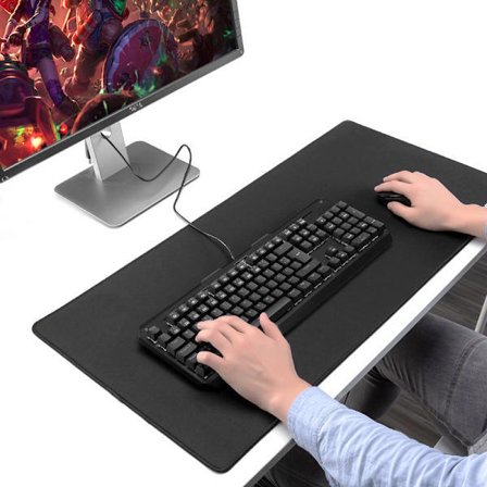 Gaming Musmatta (Stor) - 60x30cm - Svart