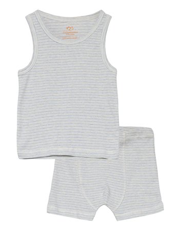 Copenhagen Colors | Tank-Top And Boxershorts Striped | 110