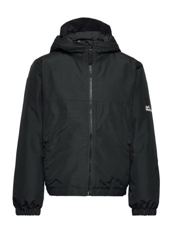 Spirit 2L Ins Jacket Y Parka Jakke Sort Jack Wolfskin
