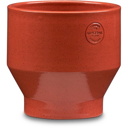 Skagerak Edge Kruka Ø18x18 Burned Red (Indoor) | Inredning > Vaser & Krukor > Kruka | Bagaren och Kocken