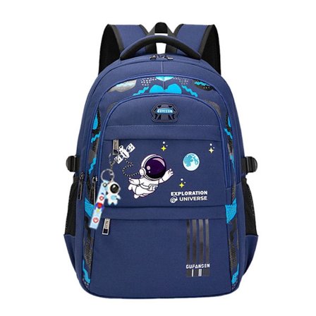 Børne Astronaut Rygsæk Børne Rygsæk BLÅ STOR