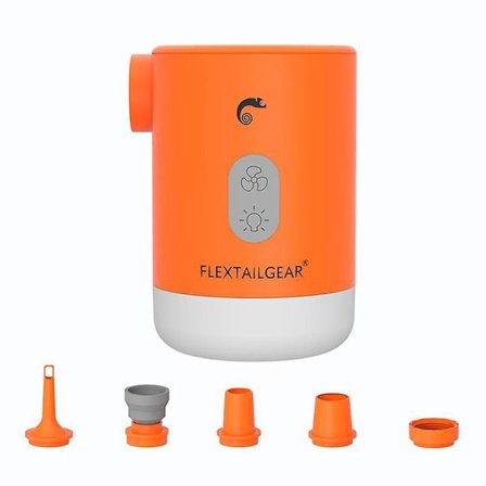 Max Pump 2 Pro Bärbar Mini Luftpump Camping Utrustning Elektrisk Uppblåsare Usb Laddning Belysning För Utomhus
