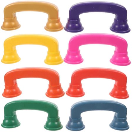 8 stk. Læsetelefoner Hør Lyd Telefon Tale Legetøjsværktøjer Til Klasseværelset Accelerer Læseforståelse Udtale