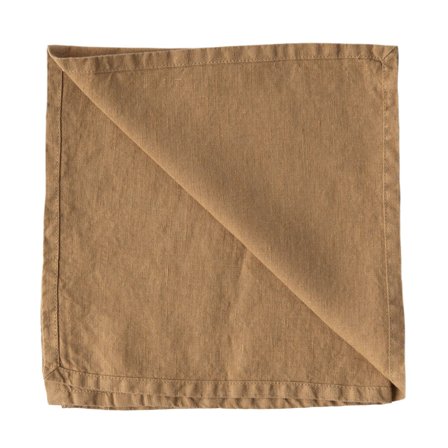 Tell me more Serviett 45x45 cm, hazelnut