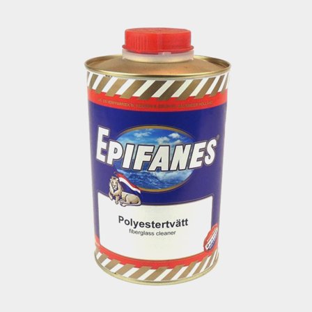Odhmašťovací čistič povrchů Epifanes Polyestertvätt, 1 litr