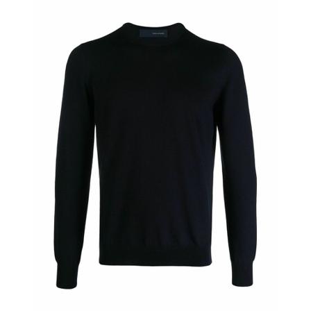 Tagliatore Sweater Sort, Herre