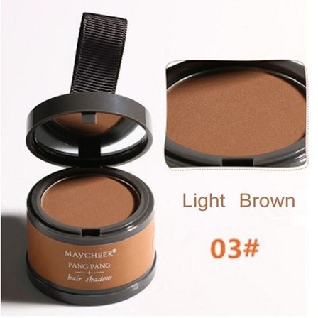 Fluffigt tunt pulver Pang Line Shadow Makeup Hår Concealer Root Cover Up