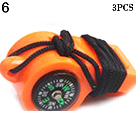 3st Multifunction Whistle 2in1 Compass 6 6