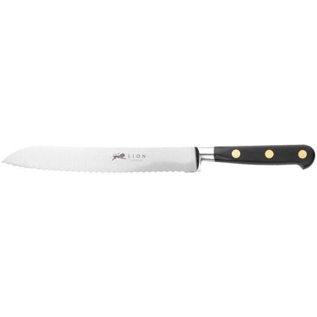 Lion sabatier Leipäveitsi, 20 cm, musta