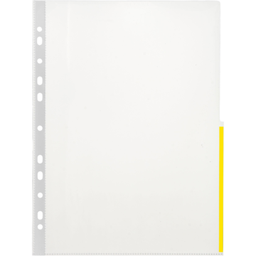 Signallomme A4 100-Pack Gul