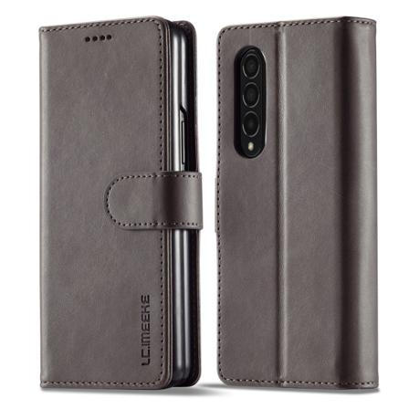 Lc.imeeke Calf Texture Pu- Case För Samsung Galaxy Z Fold4 5g