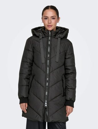 JDY Jdyskylar Life Hood Jacket Otw Noos - Black - S