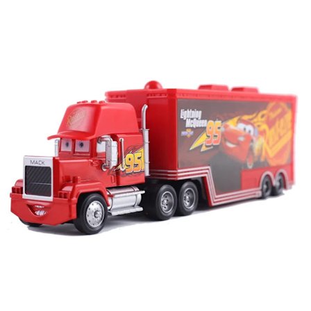Disney Cars 95 Mack Truck 43 King Lightning McQueen Racing 1:55 Støpt Modell Barneleker Kjøretøysamling Bursdagsgaver