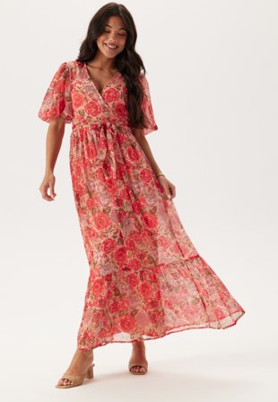 VILA Vipalma S/S ANKLE DRESS ANKLE Tøj