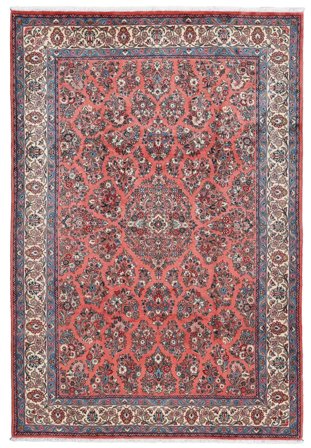 Medallion Saruk Tappeto 215X320 Lana