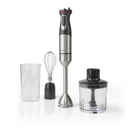 NEDIS Stavmixerset aluminium/svart 800W - Lyreco - Profilsortiment - Hem och hushåll - Kitchen Appliances
