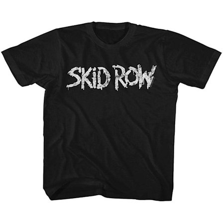 Skid Row vitaktig logotyp Ungdom T-shirt