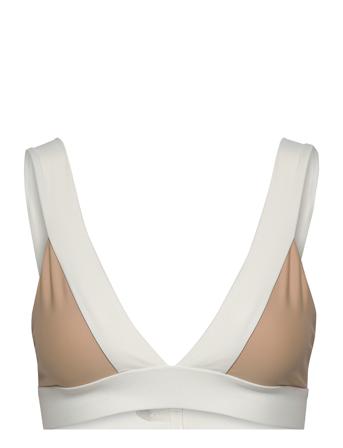 Bari Swimwear Bikinis Bikini Tops Triangle Bikinitops Hvit Scampi