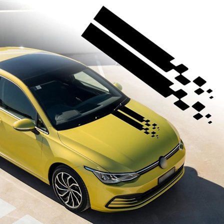 Universal Huv Dekal Vinylklistermärke 35" x 3.5"